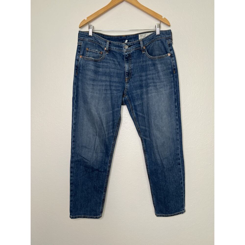 Rag & Bone Dre Low-Rise Slim Boyfriend Jean Size 31
